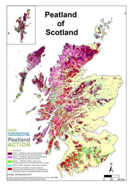 Peat map